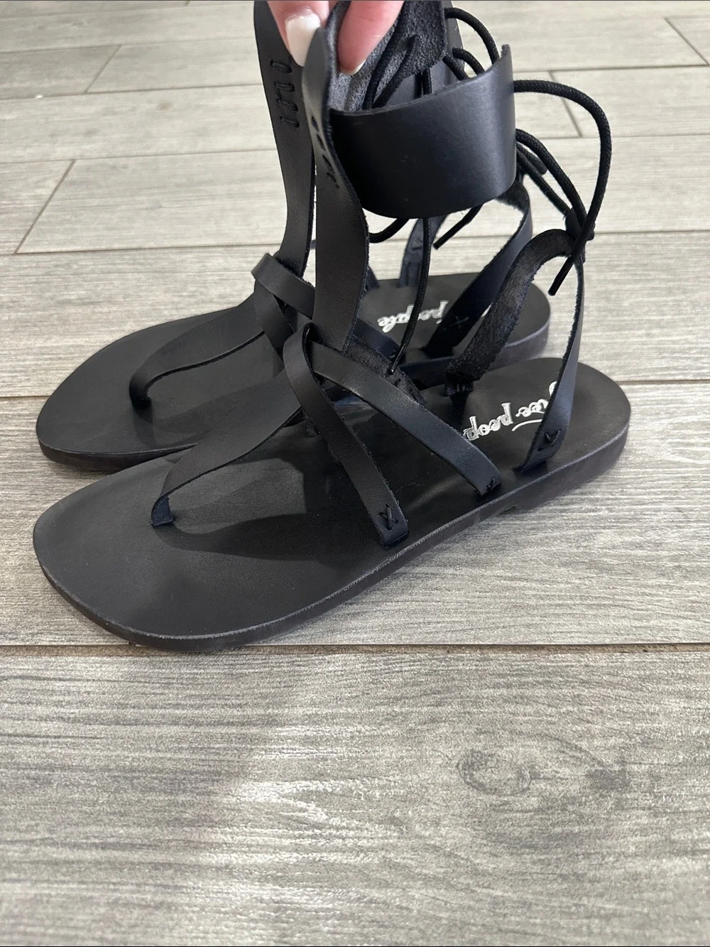 Free People Vacation Day Wrap Sandals Size 39.5EU/9US New!